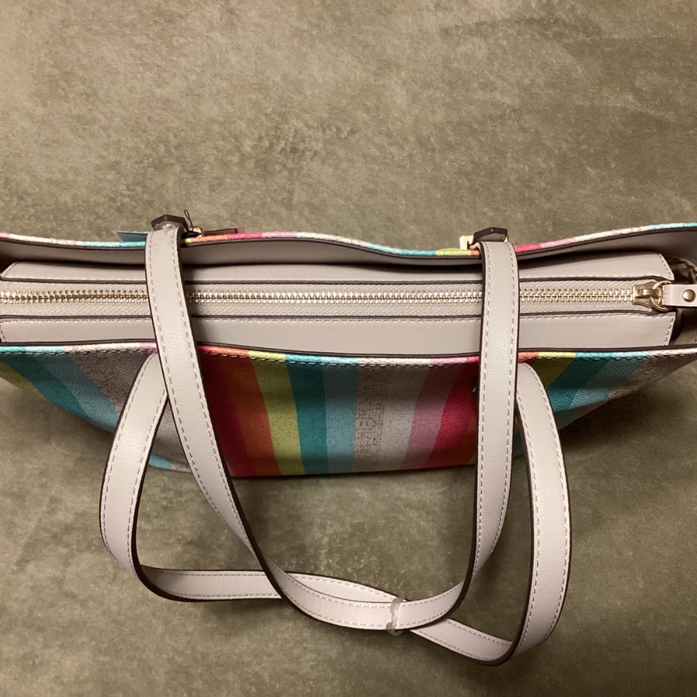 Nanette Lepore Multicolor Striped Shoulder Bag - Picture 4 of 16